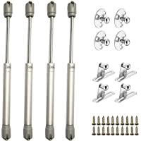 ZFYQ Pistones a Gas- 4pcs Hidráulico Muebles Cocina Amortiguador Puertas Elevables 60N - 6kg 270mm Bisagras Resortes…